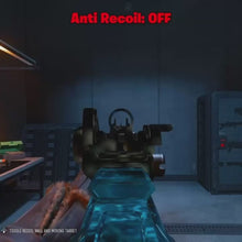 Call of Duty gameplay with the Laser Elite Cronus Zen script running, anti-recoil and rapid fire switched on