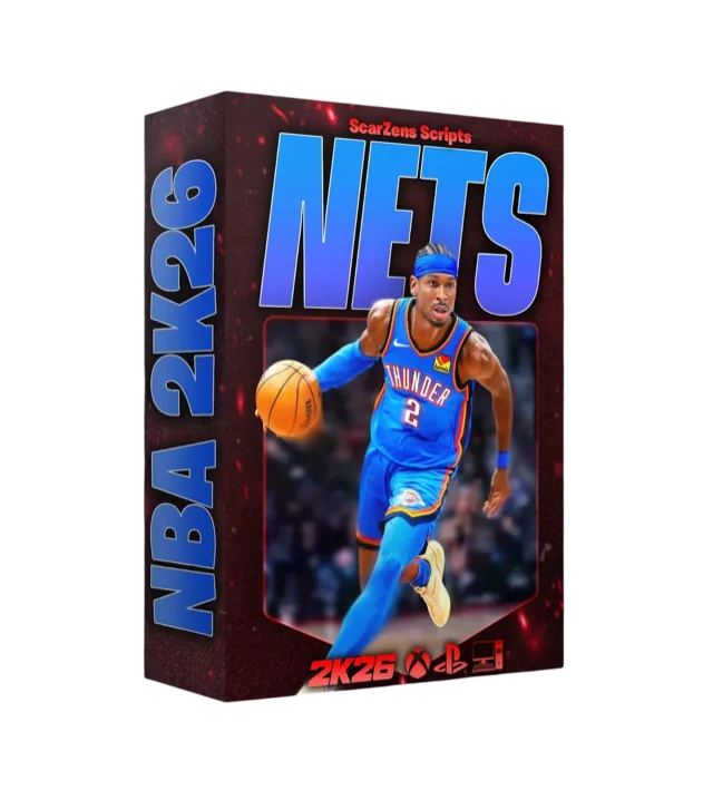 Nets NBA 2K26 Cronus Zen Script box art